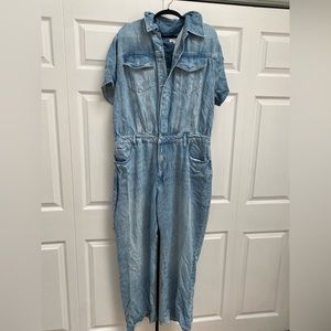 Good American Jean Jumpsuit